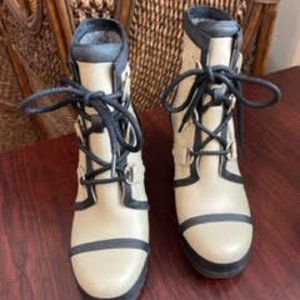 Sorel 8.5 Water/Weather-proof Beige Boots